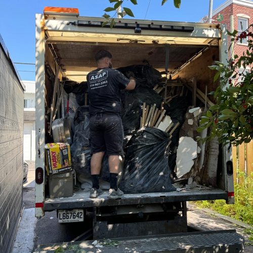 second image for construction debris removal